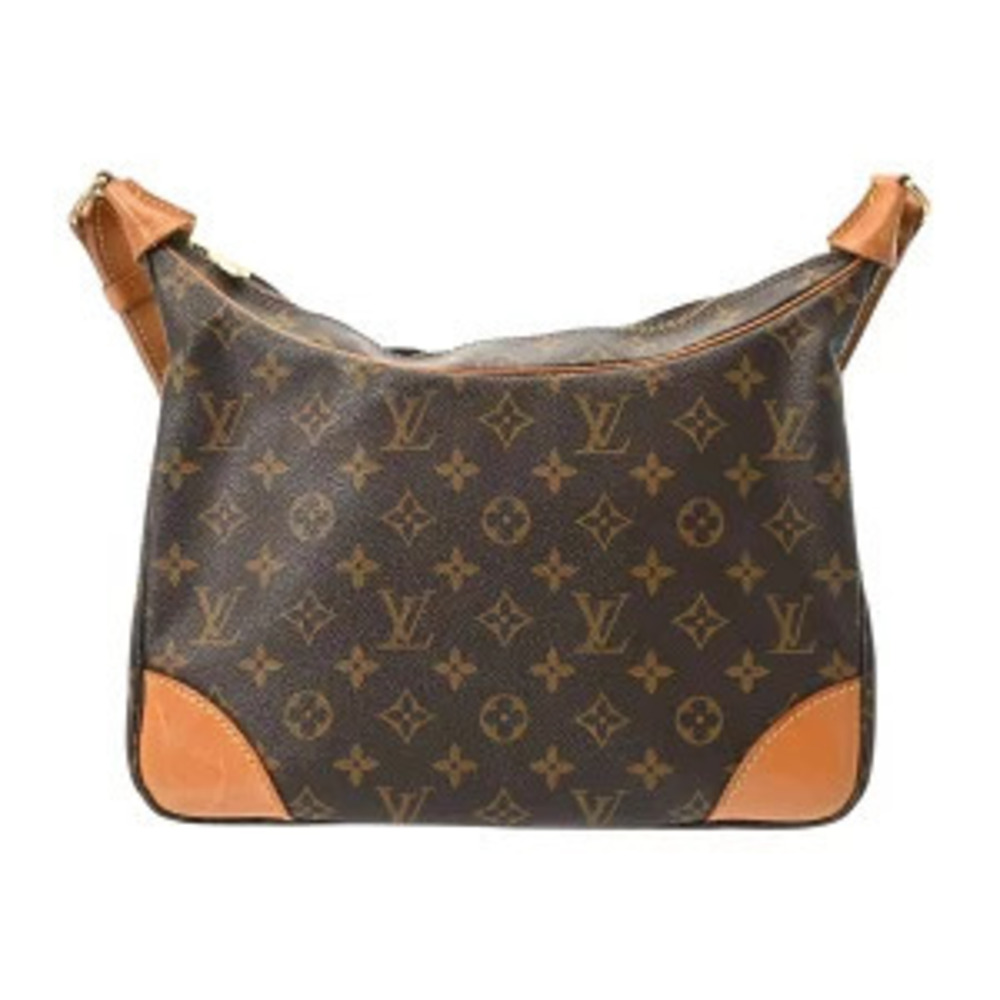 Louis Vuitton Monogram Boulogne Brown Canvas Shoulder Bag